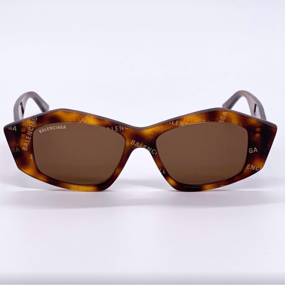 BRAND NEW NEVER WORN Balenciaga BB0106S Sunglasses - Brown Tortoise Shell